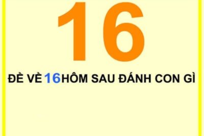 Đề về 16 hôm sau đánh lô gì? Tiết lộ cách đánh lô đề dễ trúng 