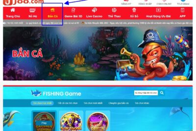 J88 – Bắn cá J88 – Hướng dẫn các bước chơi game chi tiết